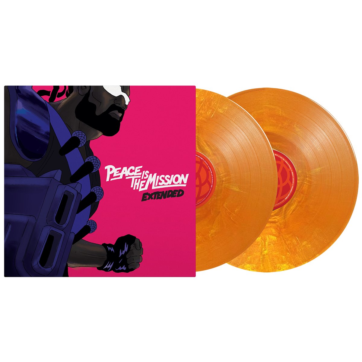 MAJORLAZER's tweet image. To celebrate 10 years of PEACE IS THE MISSION, the EXTENDED version is finally available for the first time on limited edition vinyl 🫡 dmlmusic.lnk.to/PITM-E10A