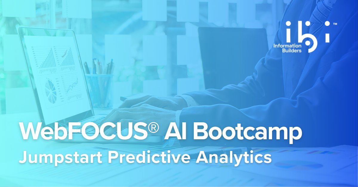 infobldrs's tweet image. Want predictive power? The WebFOCUS AI Bootcamp jumpstarts your skills with no-code Machine Learning Functions. 🔥bit.ly/4ko52mP
#WebFOCUS #AIBootcamp #AI