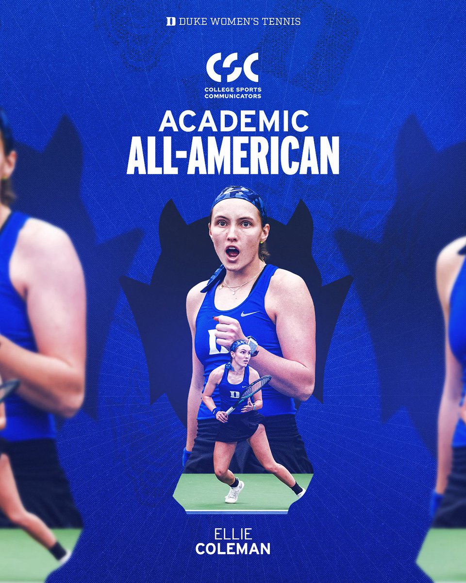 One of the hardest working people on the court and in the classroom 😈 Congrats Ellie 👏👏👏