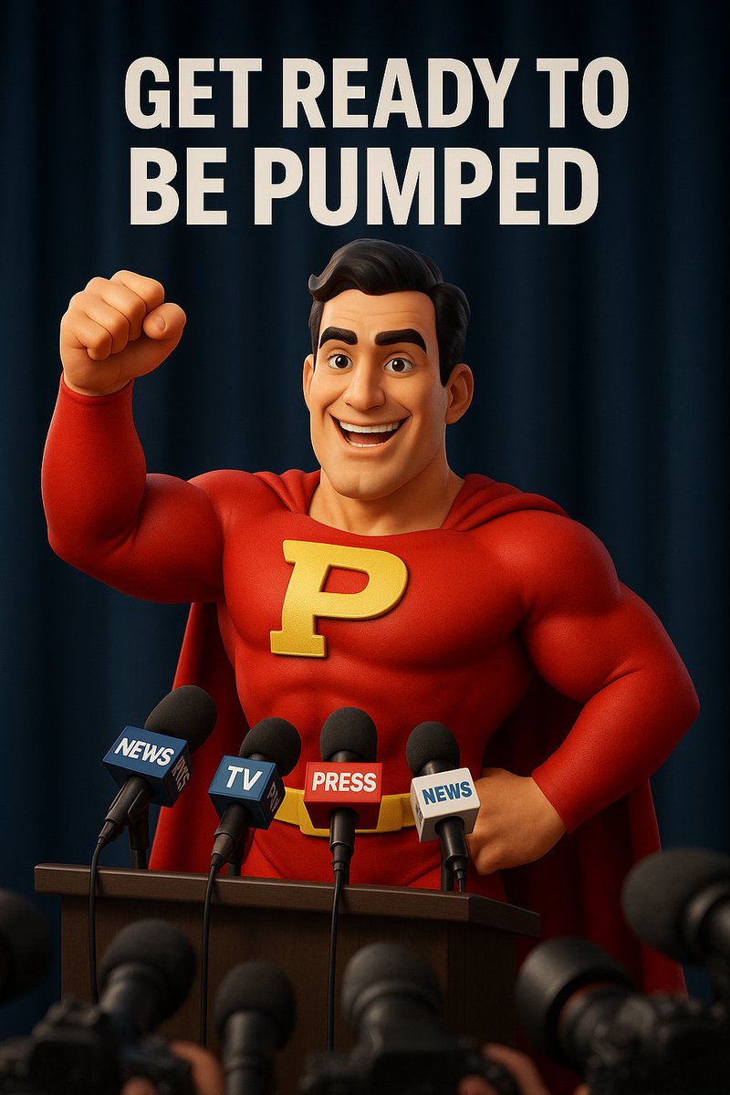 CapPum_official's tweet photo. Meme coin season’s new alpha is here:😀
🦸‍♂️ Captain Pump
Pump hard. Meme harder.💵💵💵💵💵
Soon.
#CaptainPump #PumpIt #Next100...........x https://t.co/gcq9sXNkA9