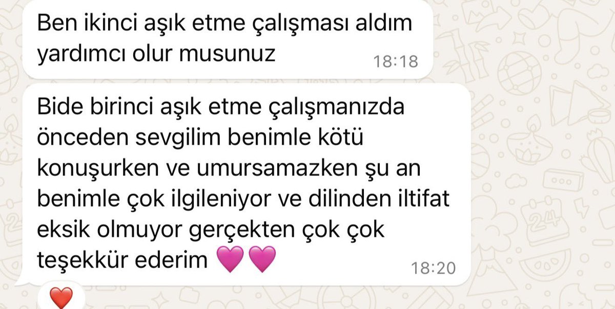 Enerji Çalışmaları, Tarot&amp;Durugörü Seansları, Kahve Falı Bakımı, Zaman Sorularınız, Astrolojik Danışmanlıklarımızla ilgili detaylı bilgi&amp;randevu için WHATSAPP direkt iletişim linkimizden hemen şimdi iletişime geçebilirsin! 💬 Whatsapp : wa.me/+905411771005