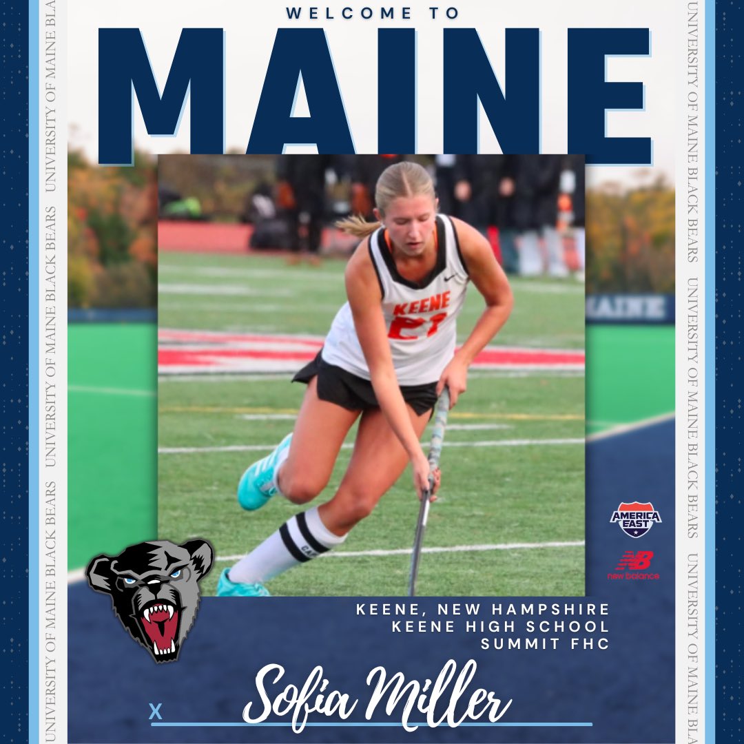 Join us in welcoming Sofia Miller from Keene, NH to our Black Bear Family 🐻

#blackbearnation