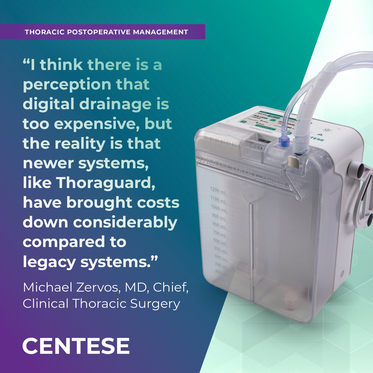 #Thoraguard detects more air leaks to reduce chest tube duration and hospital length of stay, which can help save thousands per patient. Most hospitals achieve positive ROI within 90 days.*
Learn more at bit.ly/4hayNoQor contact us to start a pilot program.
*Data on file.