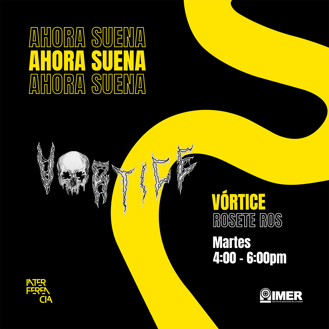 interferenciahd's tweet photo. Metal, arte y cultura? Es lo que pueden encontrar en @Vortice_IMER que se abre todos los martes de 16:00 a 18:00 hrs en @interferenciahd. ✴️🔥
Escucha a @rosete_ros por:
▶️https://t.co/BvEhajiXeD
📲App #IMER y #MxPlay https://t.co/jcMr6C56s4