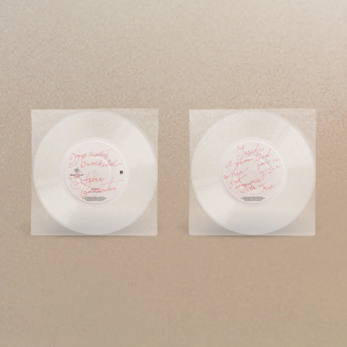 Sabrina Carpenter「Manchild」 7\"レコード Manchild 7in Single - Sabrina Carpenter Official Store