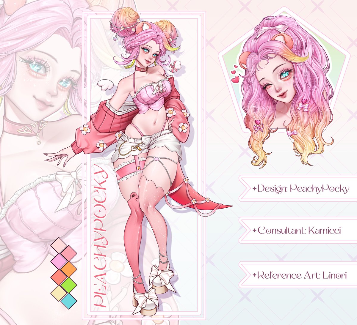 Hiya! ପ(ㅅ´ ˘ `)ଓ ♡ 
I'm 𝓟𝓮𝓪𝓬𝓱𝔂 ! 🌷I'm a Pink Otter VTuber Artist!🦦💗

When I'm not drifting through the currents, you’ll catch me here!~

🎨𝘾𝙤𝙢𝙢𝙨/𝙎𝙝𝙤𝙥:vgen.co/peachypocky
🎙️ 𝙏𝙬𝙞𝙩𝙘𝙝:twitch.tv/peachypockytv
🛍️𝘼𝙨𝙨𝙚𝙩 𝙎𝙝𝙤𝙥:etsy.com/shop/PeachyPoc…