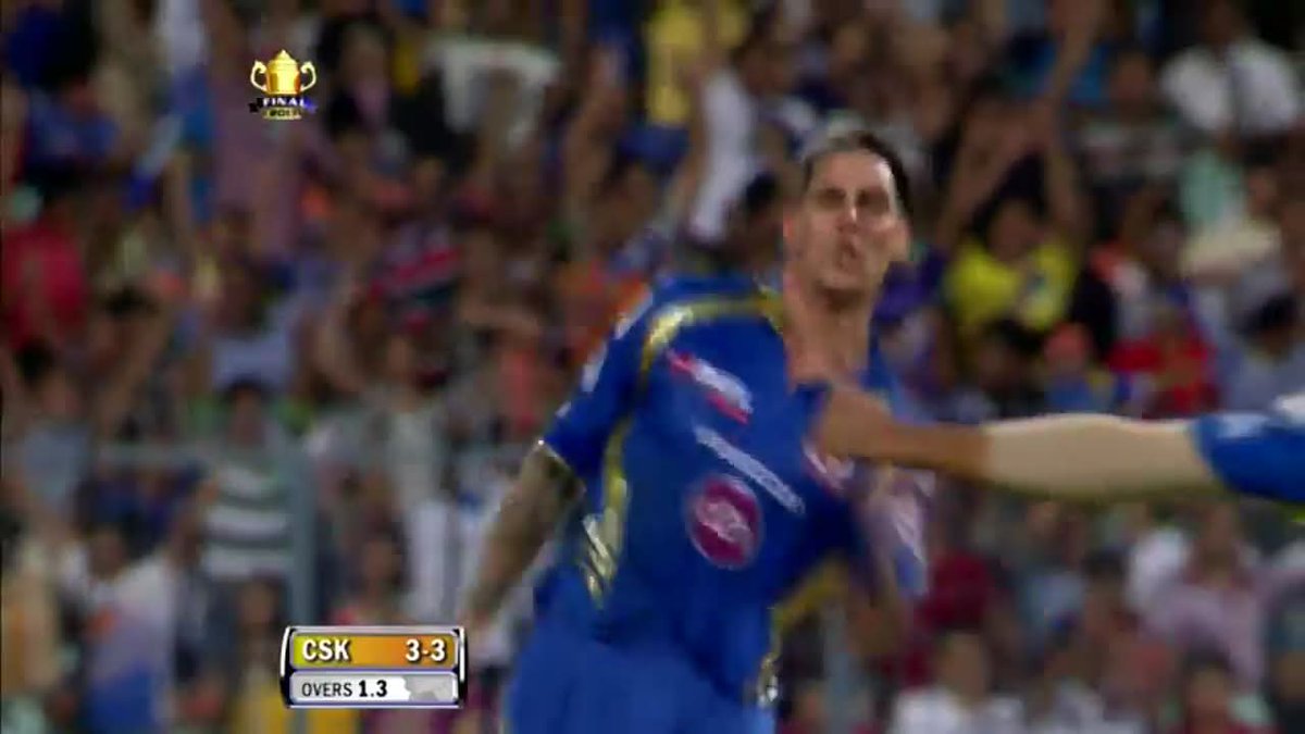 Picking 3 wickets in 1st 10 balls of an IPL final ain't everyone's cup of tea 💥

#RCBvsPBKS