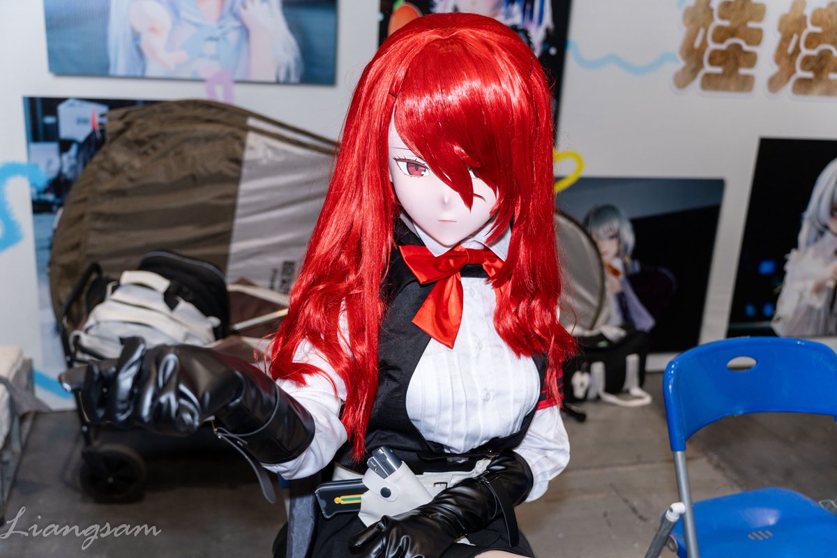 Instant233's tweet photo. 环形漫展小记～
头壳：@SJrenxing
📷：@PandaJinhu
#着ぐるみ #kigurumi  #桐条美鶴生誕祭2025 https://t.co/zX48TNxqg0