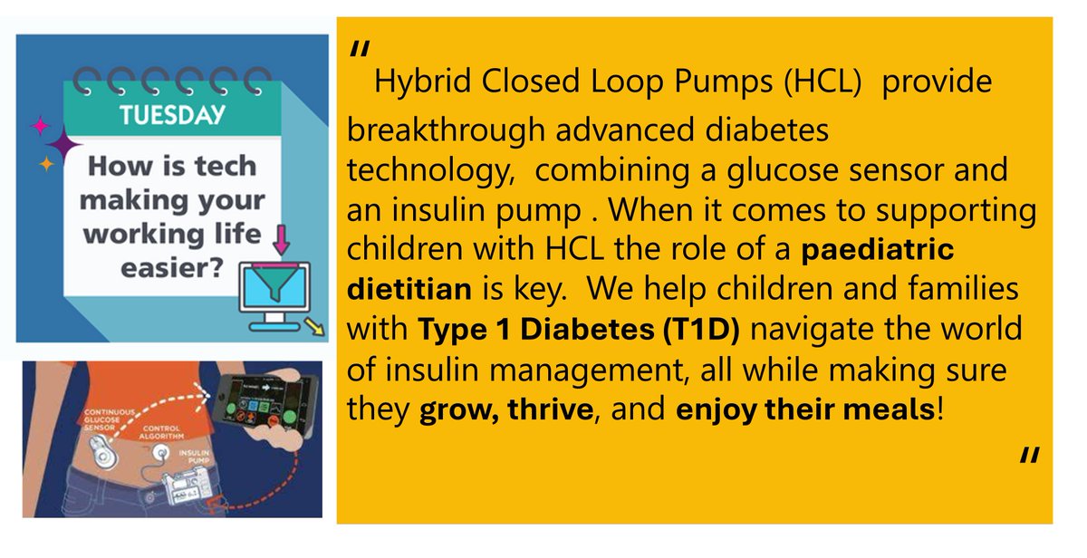 RUHDietitians's tweet photo. Tech to help patients with diabetes manage their condition is a growing area &amp; Dietitians are central to help patients get the most from it!
Gillian our (award winning, more about that tomorrow 😉) Paeds Diabetes Dietitian has shared her insight with us! #DW2025 @BDA_Dietitians https://t.co/K4slDVRsGT
