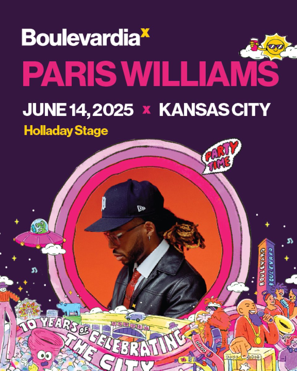 Get ready for grooves that move you, rhythms that shake you, and artists who are KC proud!

Who are you most excited to see?

🎟️Tickets: boulevardia.com/tickets/