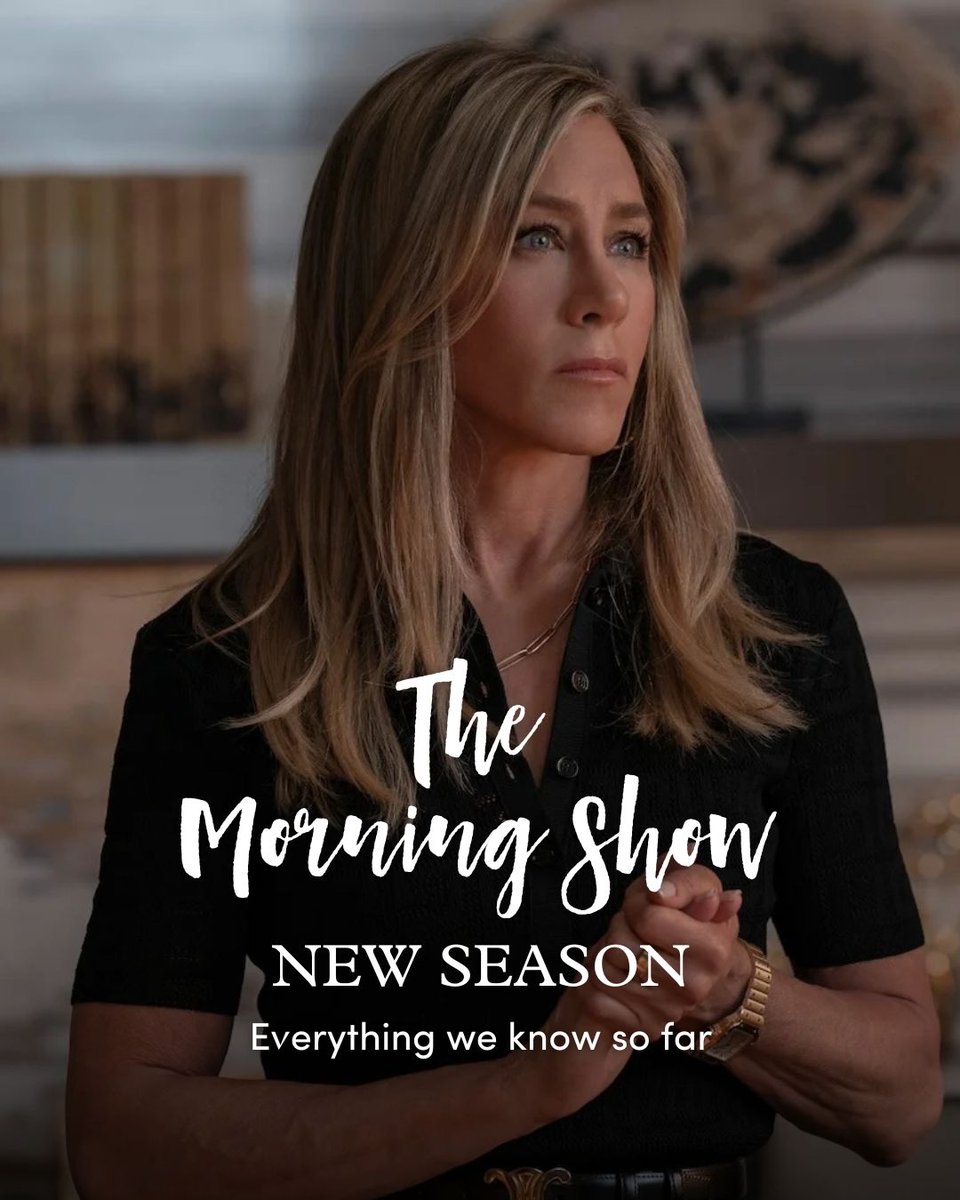 🌟 The Morning Show is back! 🌟

This September, Season 4 of The Morning Show arrives to <a href="/AppleTV/">Apple TV</a>+ with power plays, FBI charges and deep fakes 🎬

🔔 Here’s everything we know from plot details to release date 👀 ➡️ bit.ly/3FwJVje

#reesewitherspoon #jenniferaniston