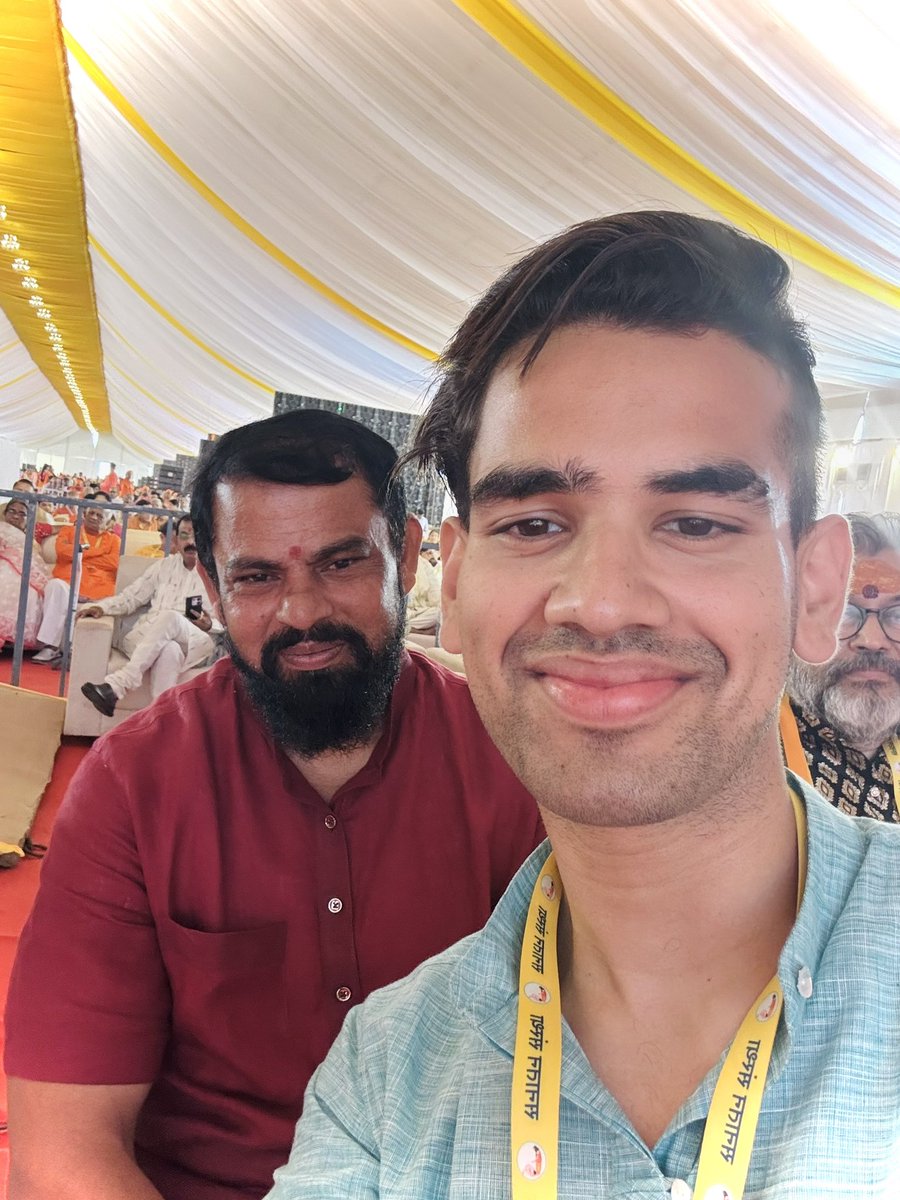 18 मई 2025, गोवा।
सनातन संस्था द्वारा आयोजित कार्यक्रम में हैदराबाद के लोकप्रिय विधायक श्री टी. राजा सिंह जी से भेंट हुई।