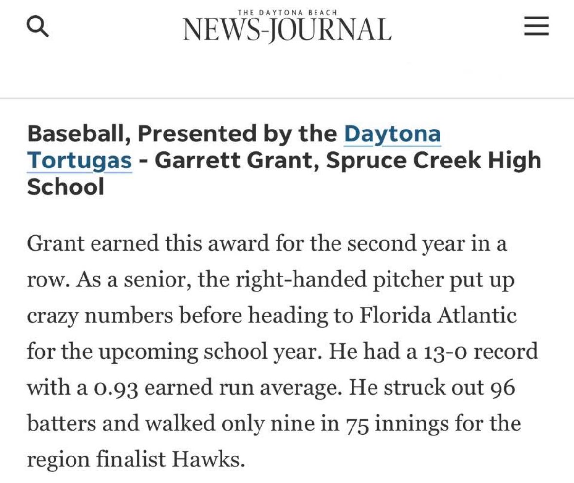 Spruce Creek Baseball tweet media