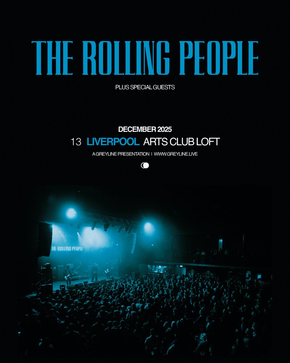 artsclublpool's tweet image. JUST ANNOUNCED
Indie band The Rolling People will be coming to arts club on the 13th December
Tickets are on sale Friday at 10am