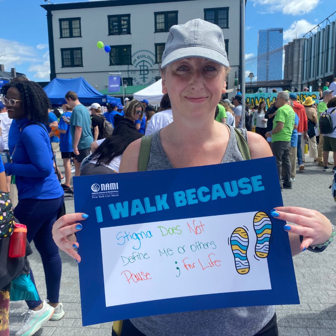 #MentalHealthAwarenessMonth may be over but let's keep this momentum going and remember that mental health matters every day. The NAMIWalks NYC website is open for donations until July! Donate now: bit.ly/4aZGagn