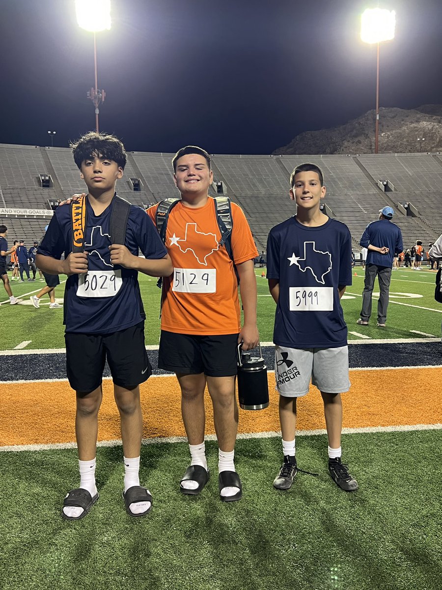 pj_ontiveros's tweet image. Thank you @UTEPFB &amp;amp; @CoachSWUTEP for a great Camp! Im ready to work @CoachButch_UTEP @CoachBobbyDaly @UTEPCoachCJones @RRodriguezJr2 @EHSFalconFB  #linebacker #campszn #texasfootball