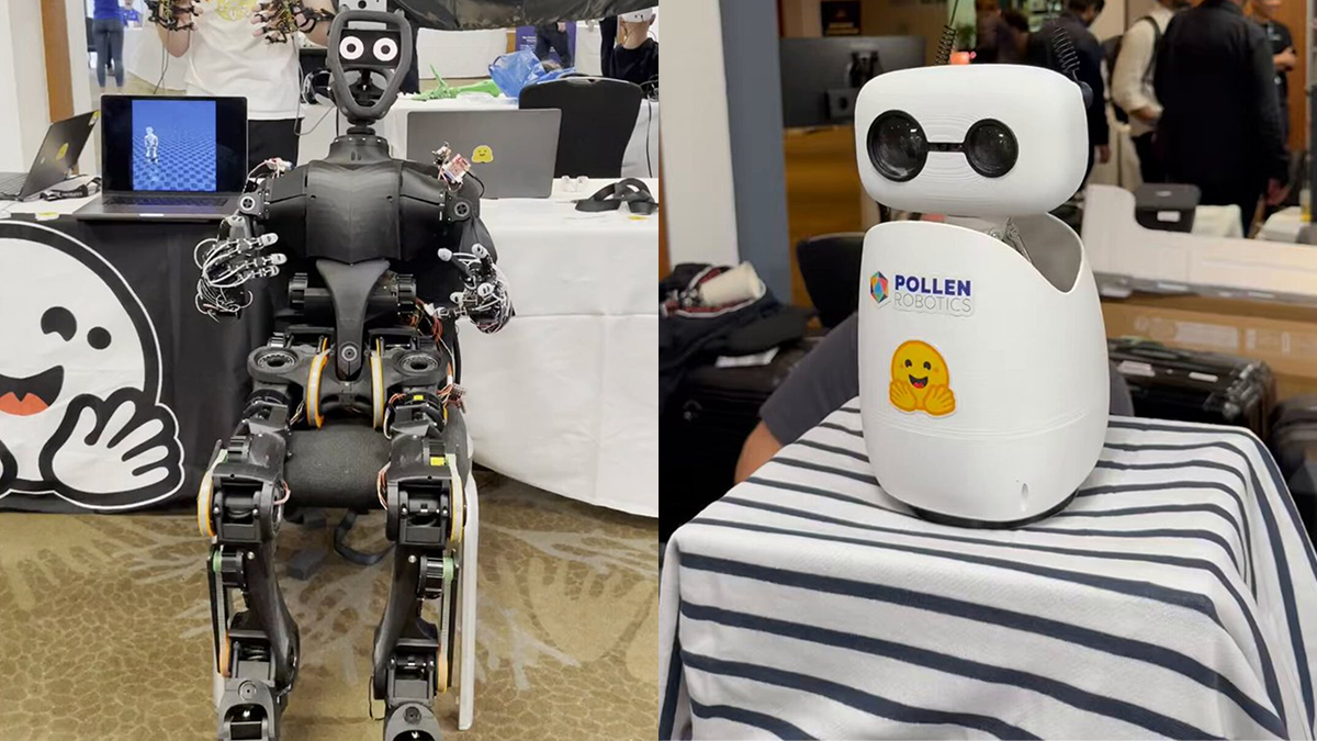 iMrDigit's tweet photo. Hugging Face ने लॉन्च किए ₹2.5 लाख में Humanoid और ₹25,000 में Desktop Robot
https://t.co/LXbVmGz0lE https://t.co/9eetPi5N1A