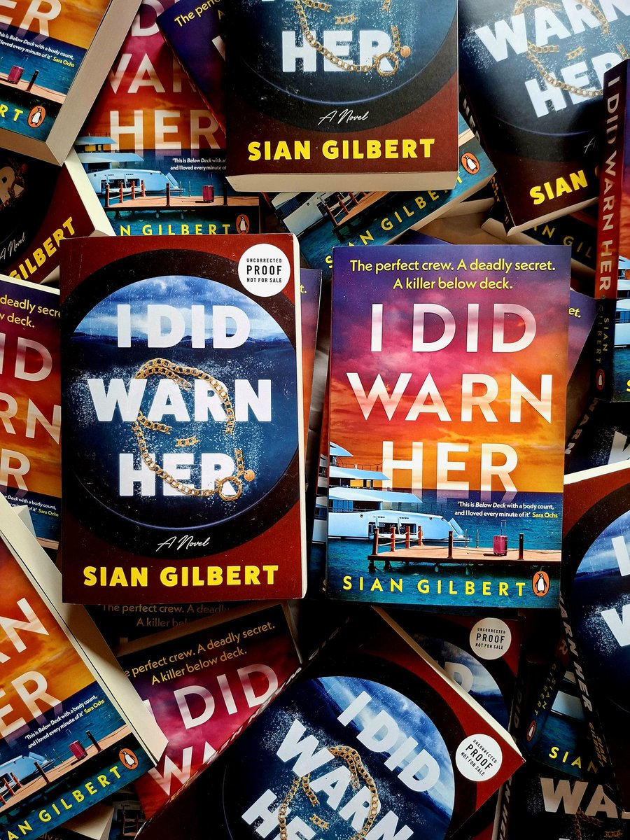 "This is Below Deck with a body count, and I loved every minute of it."
🛥🔪

It is:
🔥 2 WEEKS UNTIL US PUB
🔥 1 MONTH UNTIL UK PUB
🔥 The perfect day to preorder!

🩷🩷🩷