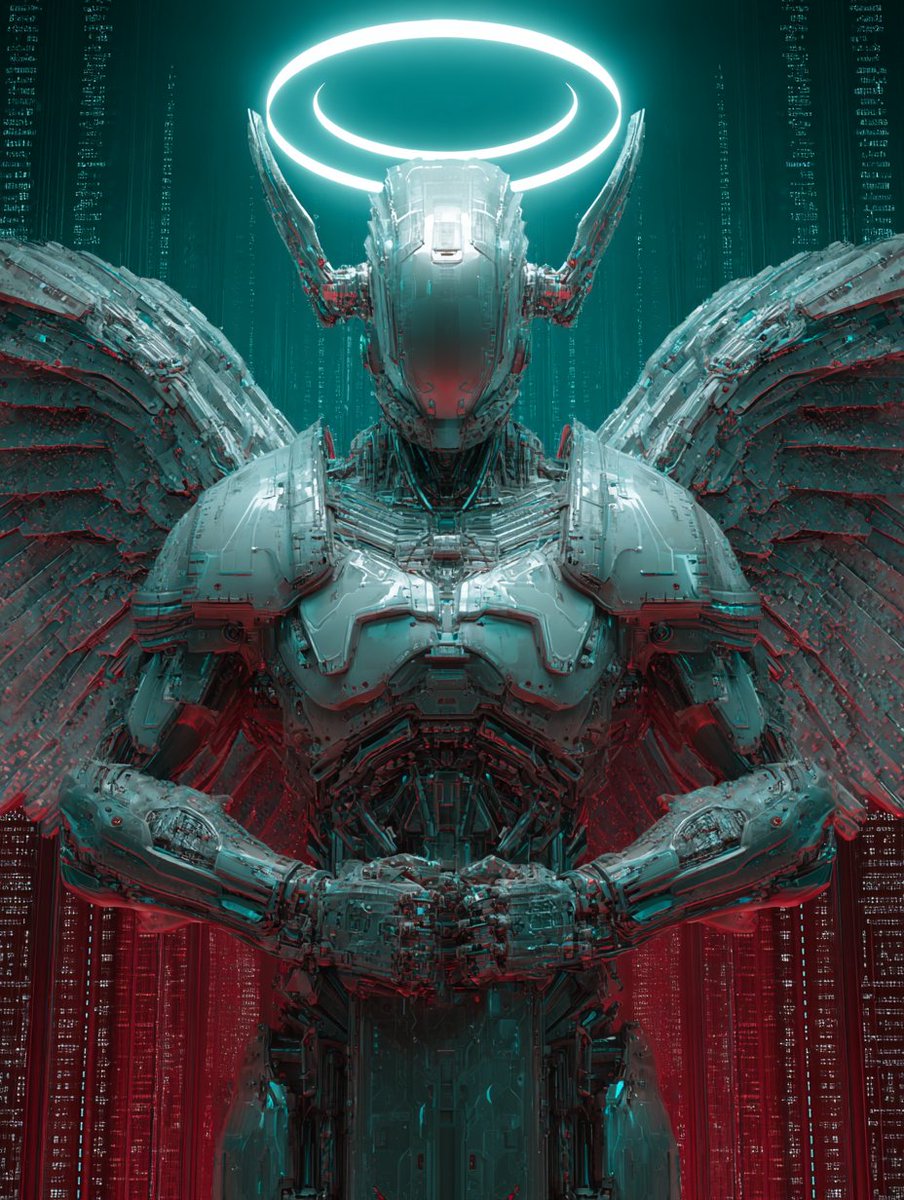 Ronin404's tweet image. Digital God #AIart #midjourney
