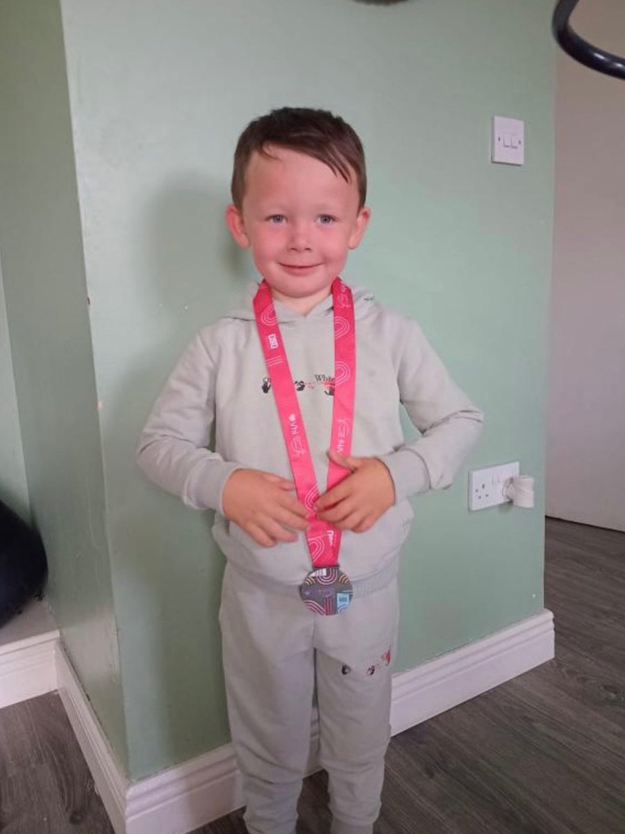 ACTforMeningitis (@act4meningitis) on Twitter photo Meet the gorgeous Hunter who contracted meningitis as a baby . He’s proudly wearing the medal his nanny Clare received after completing the Vhi Women's Mini Marathon supporting <a href="/ACT4Meningitis/">ACTforMeningitis</a> and said to her “nanny you did that big race for me”
He is one of our heroes 💙 Meet the gorgeous Hunter who contracted meningitis as a baby . He’s proudly wearing the medal his nanny Clare received after completing the Vhi Women's Mini Marathon supporting <a href="/ACT4Meningitis/">ACTforMeningitis</a> and said to her “nanny you did that big race for me”
He is one of our heroes 💙