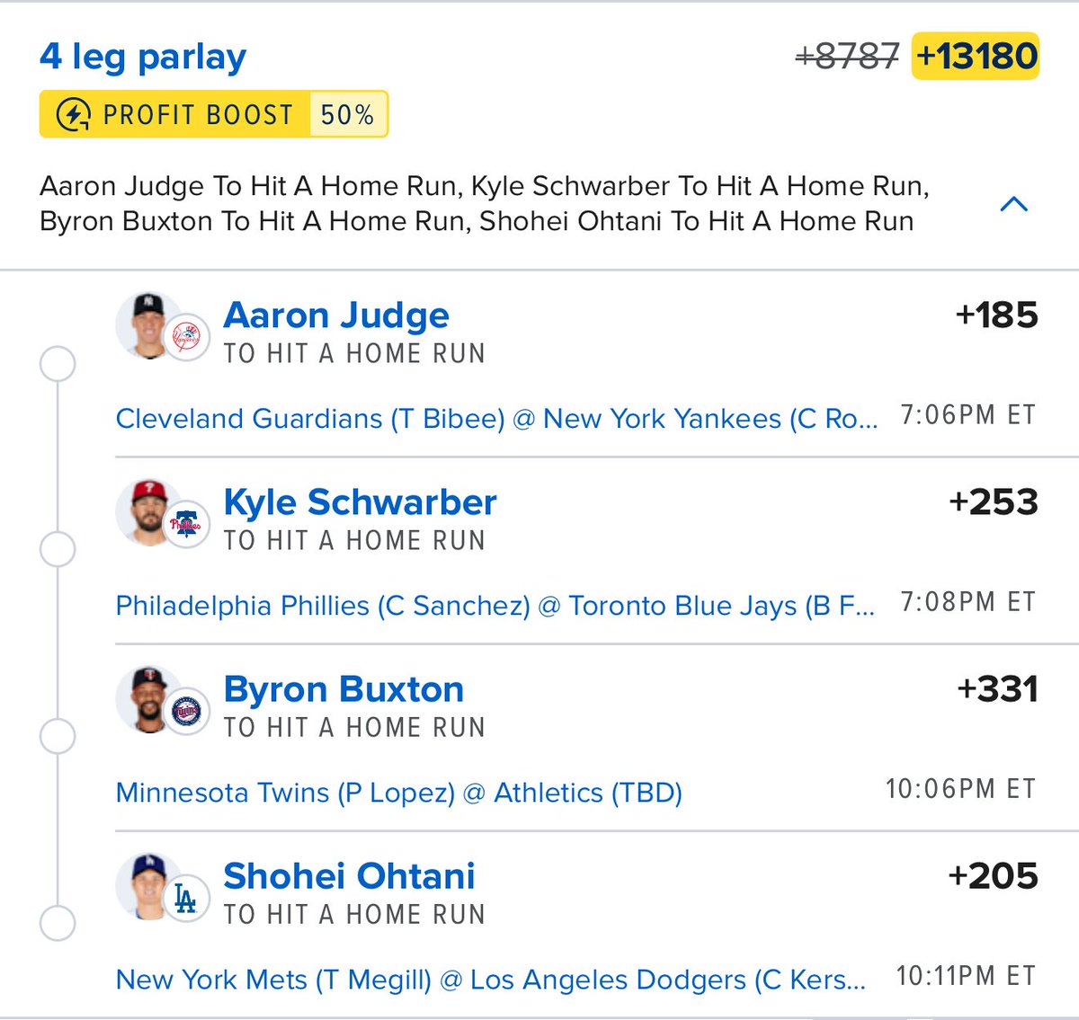 With the weather + matchups, I’d feel pretty dumb if this hit and didn’t play it. Straight chalk 🔥