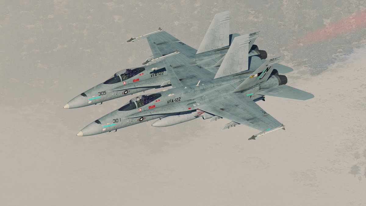 VWADCS's tweet photo. Sticking with Fleet Replacement Squadrons! Our VFA-122 Hornets!

#DCS #DCSTraining #NewPilots #DCSWorld #dcsworldscreenshots #digitalcombatsimulator https://t.co/iUbcocMq68