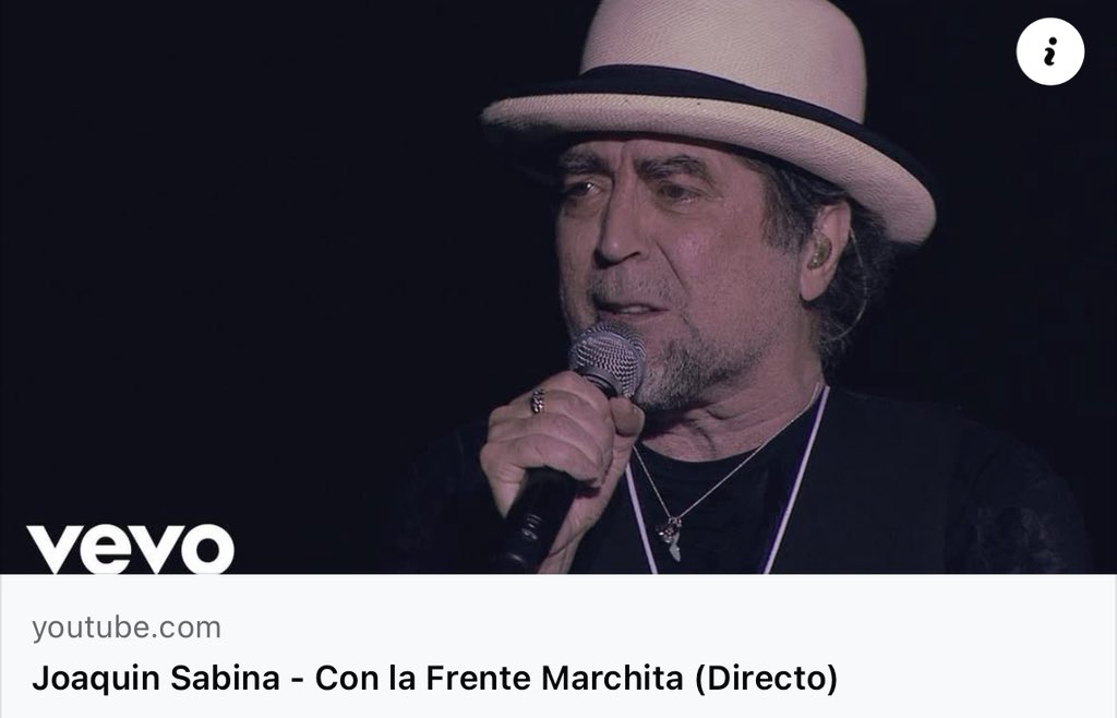 Con la frente marchita. Joaquín Sabina. #nudismomúsica