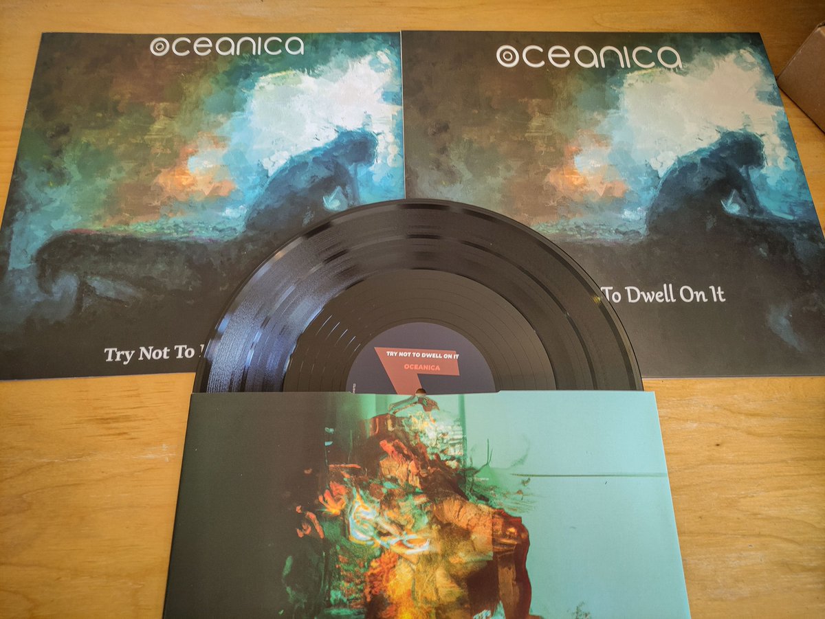 Really happy to FINALLY have one of my records available to buy on vinyl.
🤘😀

The new #oceanicaUK record has been a journey, but initial reviews have been very positive, with great press coming in magazines like ROCKHARD, ECLIPSED, FIREWORKS, and more.

#postmetal #ProgMetal