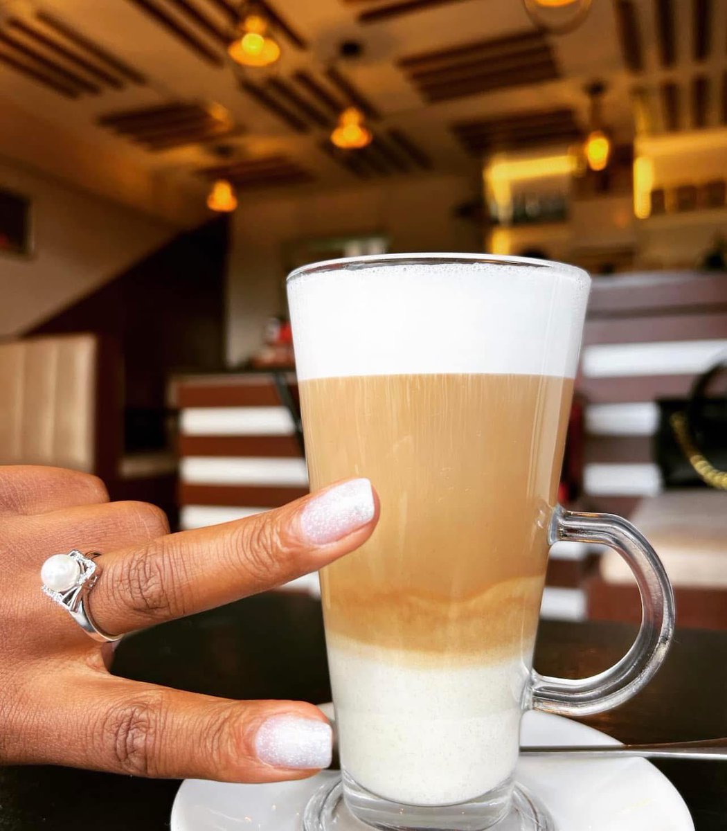 Our client requested that we post her nice nails &amp; tell y’all that Coffee 254’s Latte Macchiato is the best she has ever had. For the sake of peace in her home, her face will remain hidden 🤭#LoveAtFirstSip