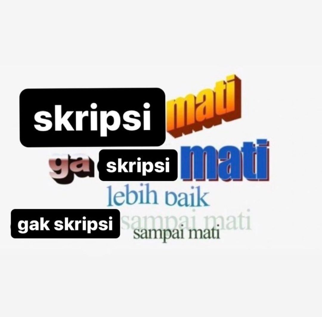 ide siapa sih yg menciptakan skripsi di dunia ini????
