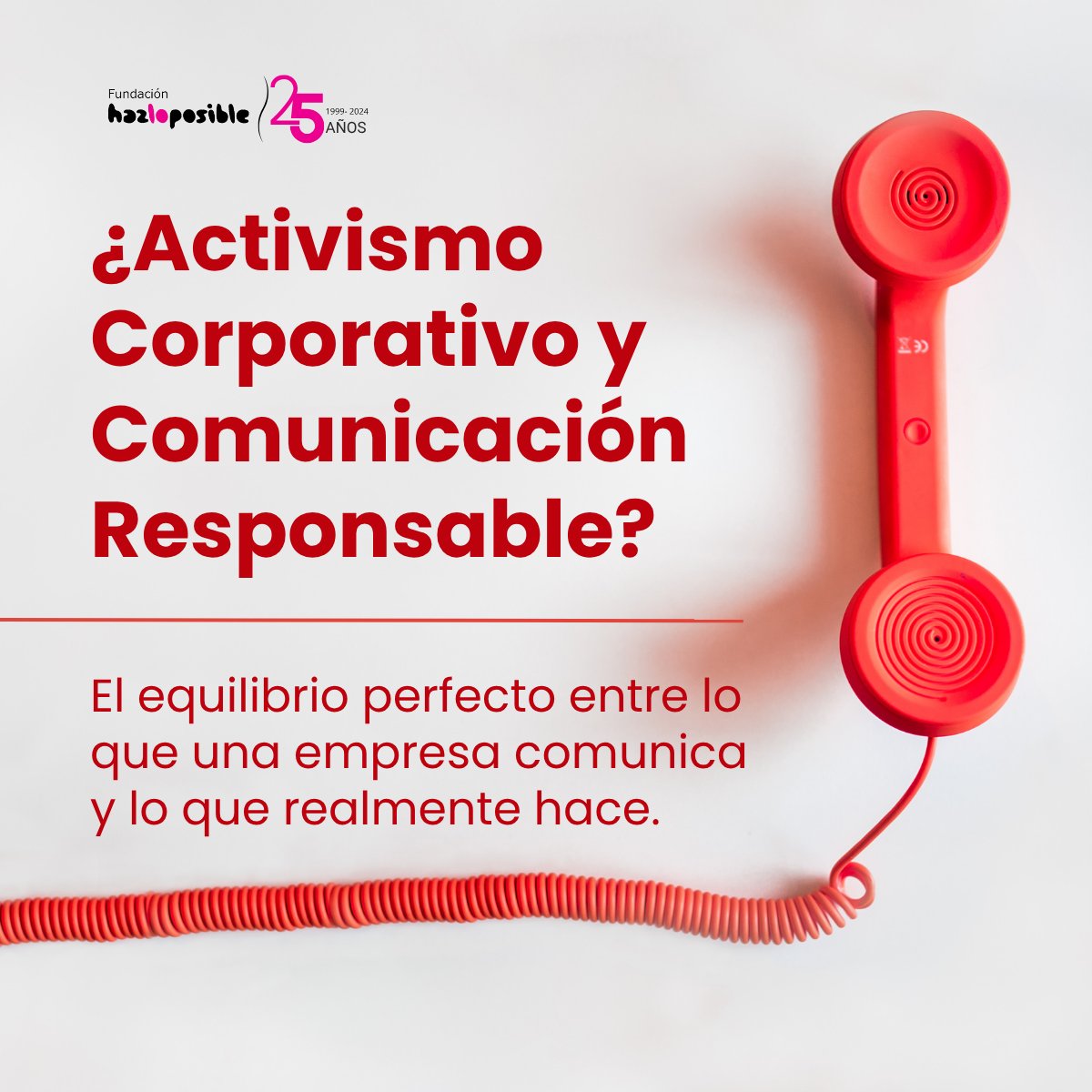 📣El activismo corporativo no es una tendencia, es una transformación. Cuando se comunica con responsabilidad y coherencia, fortalece la reputación, atrae talento y genera valor sostenible.
#ActivismoCorporativo #ComunicaciónResponsable #Sostenibilidad
🔗hazloposible.org/activismo-corp…