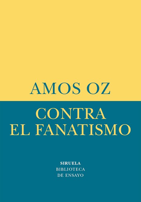 Contra el fanatismo. Amos Oz. #nudismoliteratura.