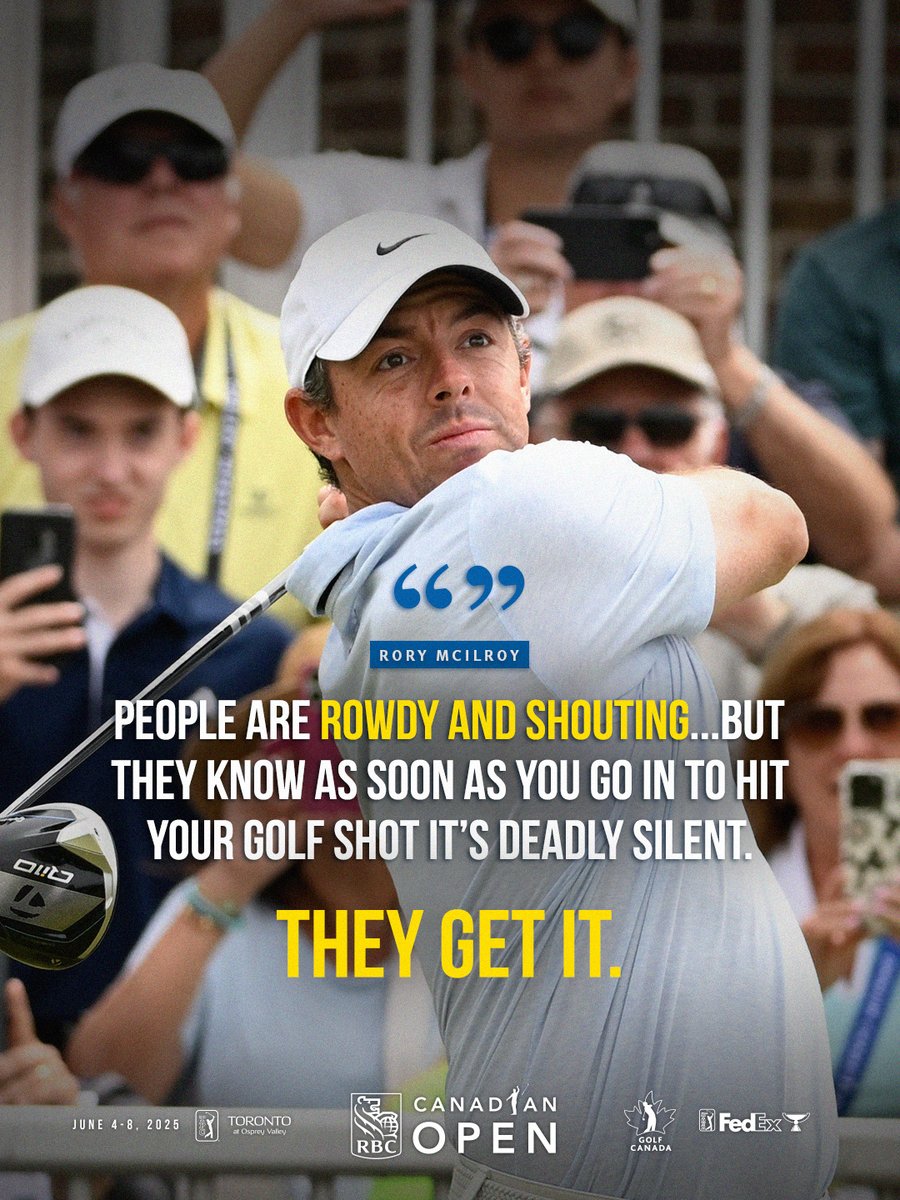 From a cauldron of noise...straight to a pin drop:

The Rink speaks for itself, and then some. 💥

(h/t <a href="/SCOREGolf/">SCOREGolf</a>)