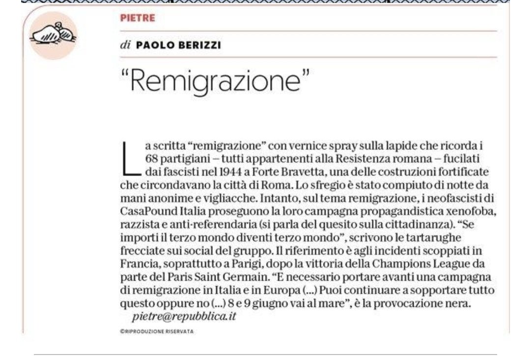 Paolo Berizzi tweet media