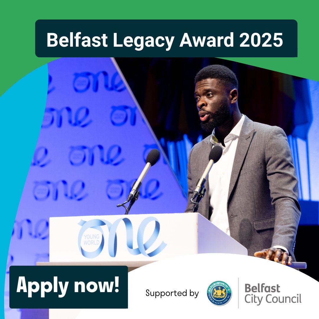 Are you a young leader living in and making an impact in Belfast? 

To continue the legacy of impactful and sustainable change in our 2023 host city, Belfast, we are proud to present the Belfast Legacy Award 2025 supported by the Belfast City Council. 

This opportunity is