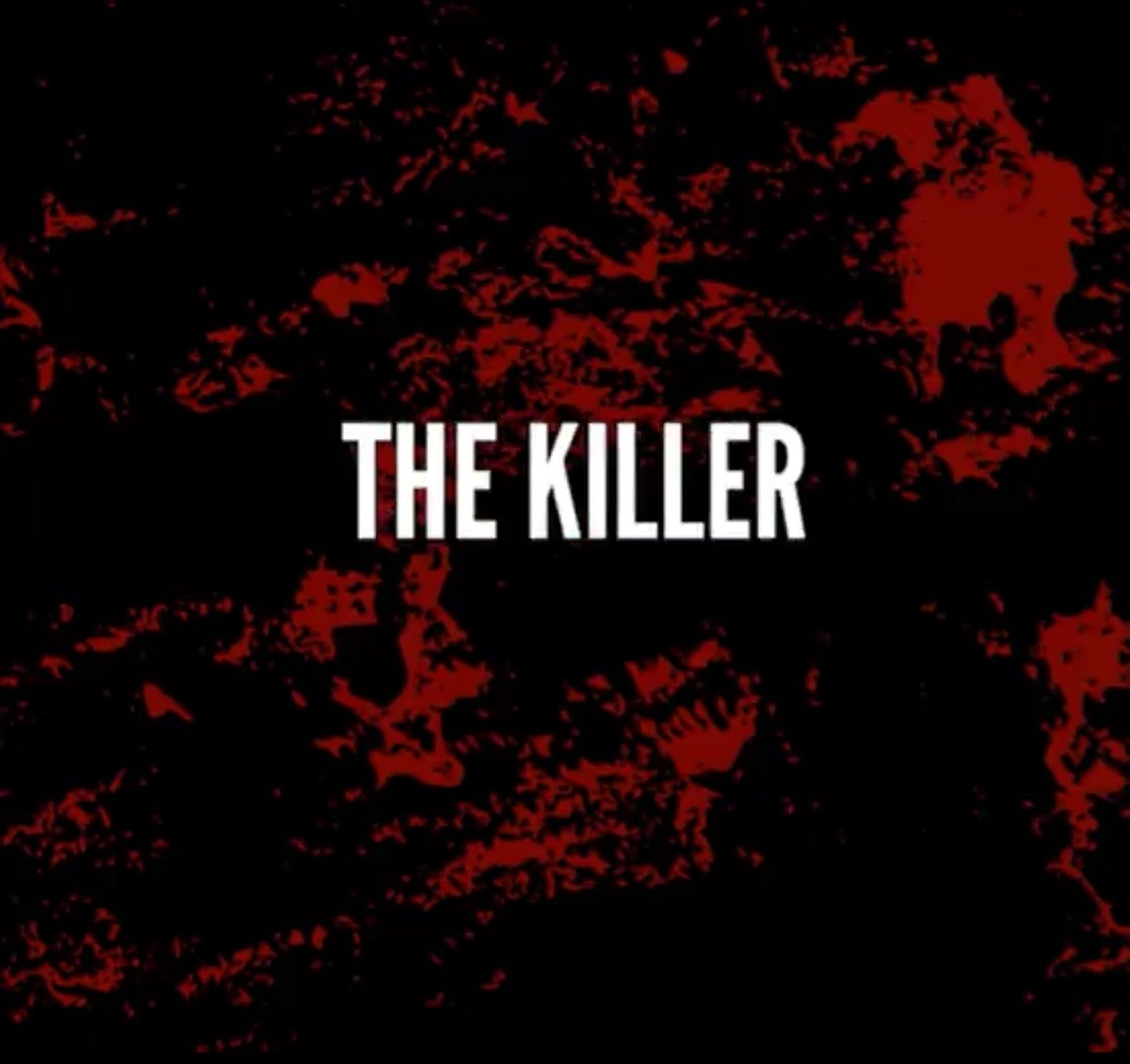 You're cooked. I am in my slasher era.