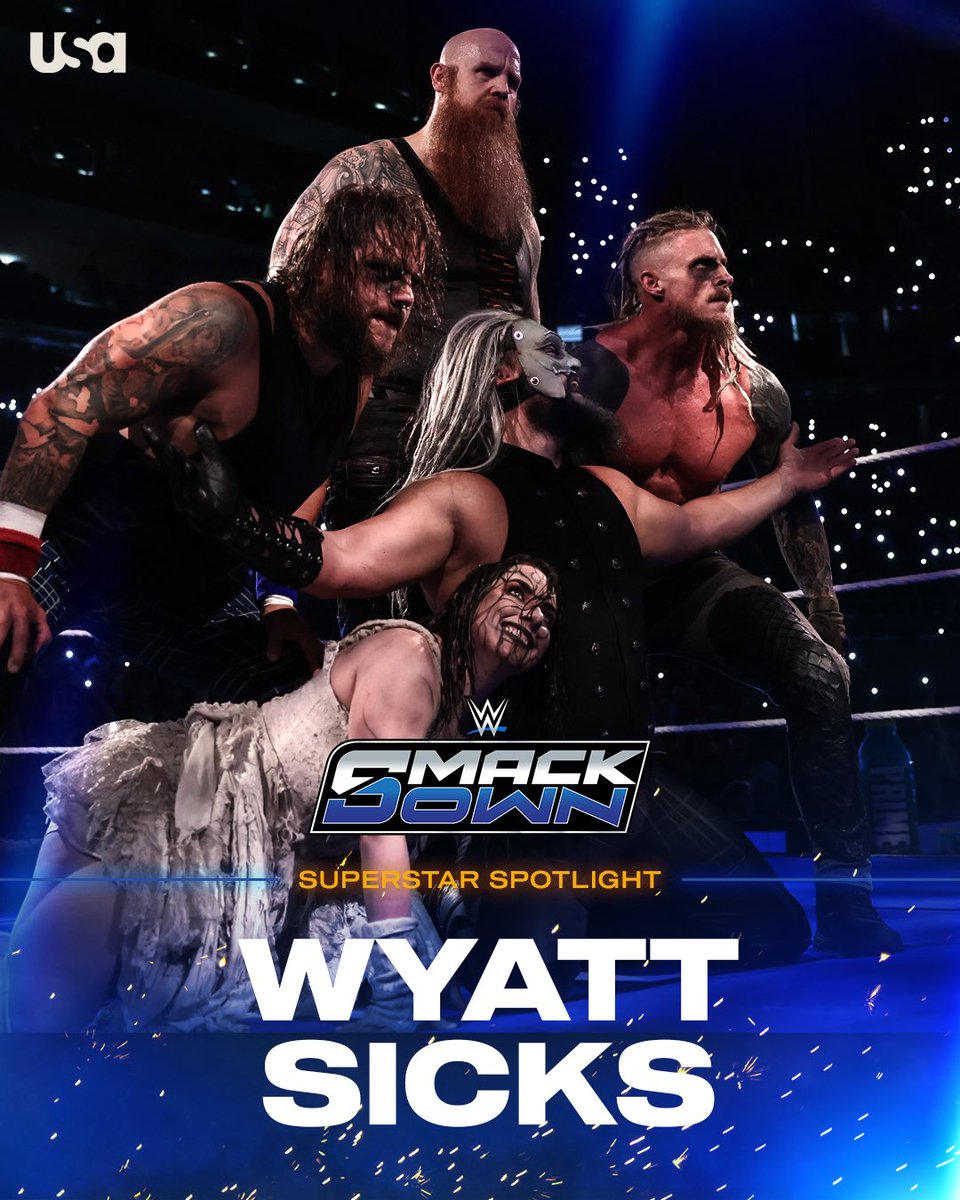 The Wyatt Sicks established dominance by once again taking out the SmackDown Tag Team Division! #SmackDown #WWE