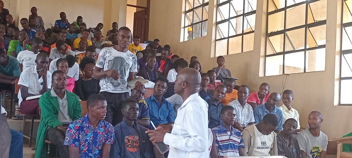 Greetings to <a href="/KETRB_/">Kenya Engineering Technology Registration Board</a> 
Today, the students of Butere Technical Training Institute had a very productive afternoon. We will be sharing student testimonials on how eye opening the sensitisation session delivered by Mr. Alusa was.
He elaborated very clearly on the role of ~