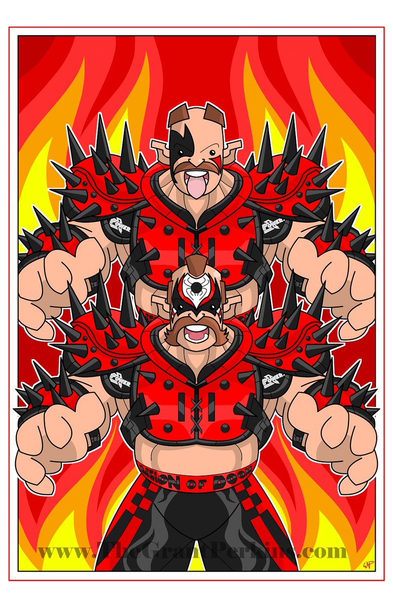 Oh, What a rush!

These guys are STILL the best tag team ever - and that's not me throwing shade at anyone that has come after them, #Hawk and #Animal were just that good.

etsy.me/4mIApu0

#wwe #wwf #wwe2k25 #roadwarriors #legionofdoom #whatarush

tinyurl.com/tagrw