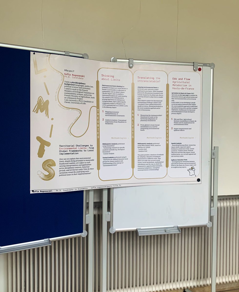 Yesterday, I had the opportunity to present my Ph.D. Thesis at the <a href="/LAMASUS_EU/">LAMASUS (@LAMASUS_EU)</a> Summer School during a Poster Session! <a href="/IIASAVienna/">IIASA</a> #environmentallimits