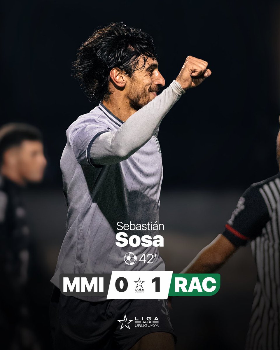 👊🏻 Gol y tres puntos para <a href="/RacingClubUru/">Racing Club de Mvdeo.</a> 👨🏻‍🎓 

#FábricaDeTalentos🌎