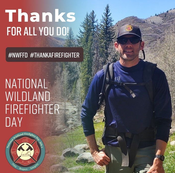 NIFC_Fire's tweet photo. As we countdown to National Wildland Firefighter Day, meet Logan Blankenship, a Fire Management Specialist at @NIFC_Fire with 24 fire seasons behind him. From Hotshot Superintendent to national ops, he brings field insight to leadership and champions firefighter readiness. #NWFFD https://t.co/iWpu3dMury