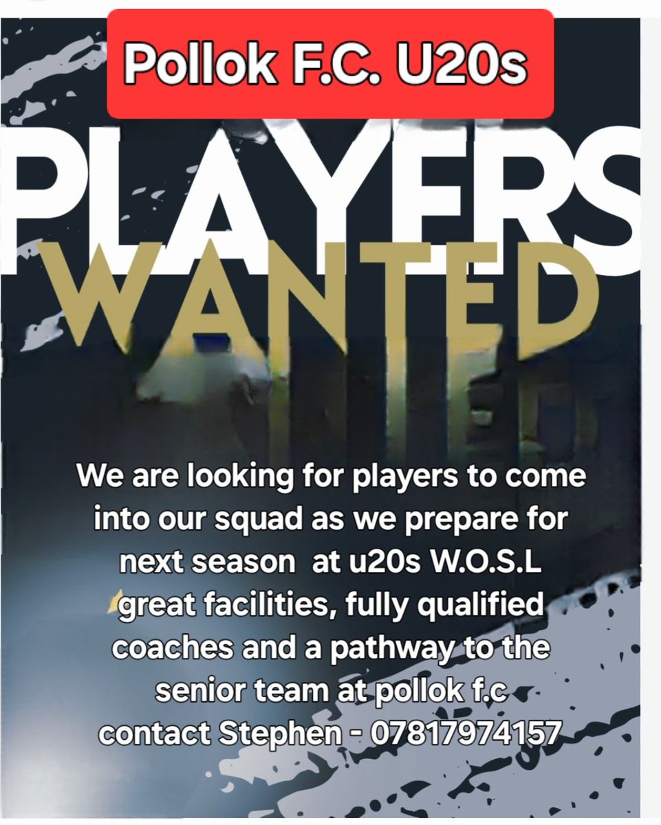 Pollokfc_dev20s's tweet image. 