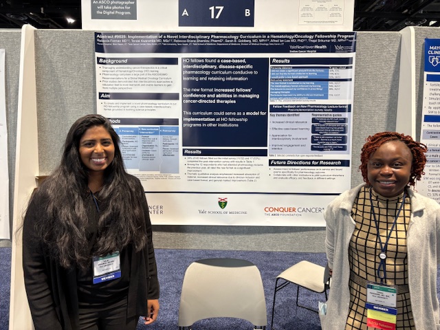Yale Cancer Center (@yalecancer) on Twitter photo .<a href="/ThejalSrikumar/">Thejal Srikumar</a> and <a href="/KwarambaT90/">Tendai Kwaramba, MD. MSc.</a> highlight a new format <a href="/YaleHemOnc/">Yale Hematology Oncology Fellows</a> fellowship for teaching pharmacology using case-based, interdisciplinary, disease-specific curriculum. #ASCO25 <a href="/SmilowCancer/">Smilow Cancer Hospital</a> <a href="/YaleMed/">Yale School of Medicine</a> <a href="/YNHH/">Yale New Haven Hosp</a>
meetings.asco.org/abstracts-pres… .<a href="/ThejalSrikumar/">Thejal Srikumar</a> and <a href="/KwarambaT90/">Tendai Kwaramba, MD. MSc.</a> highlight a new format <a href="/YaleHemOnc/">Yale Hematology Oncology Fellows</a> fellowship for teaching pharmacology using case-based, interdisciplinary, disease-specific curriculum. #ASCO25 <a href="/SmilowCancer/">Smilow Cancer Hospital</a> <a href="/YaleMed/">Yale School of Medicine</a> <a href="/YNHH/">Yale New Haven Hosp</a>
meetings.asco.org/abstracts-pres…