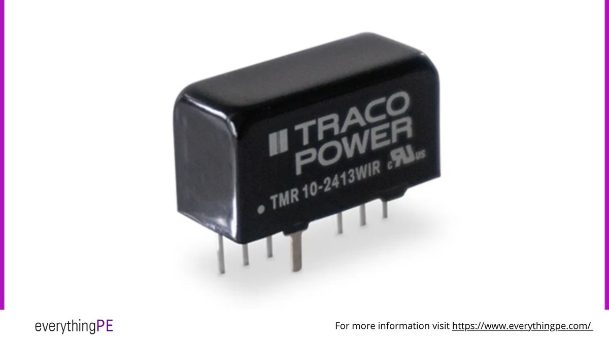 everything_PE_'s tweet image. Traco Power Unveils 10 W DC-DC Converters for Railway Applications

Read more: ow.ly/IfSi50W3tiW

#dccconverter #railwaytechnology #tracopower #transportation #powerconversion #powerelectronics #electronic #electricvehicle