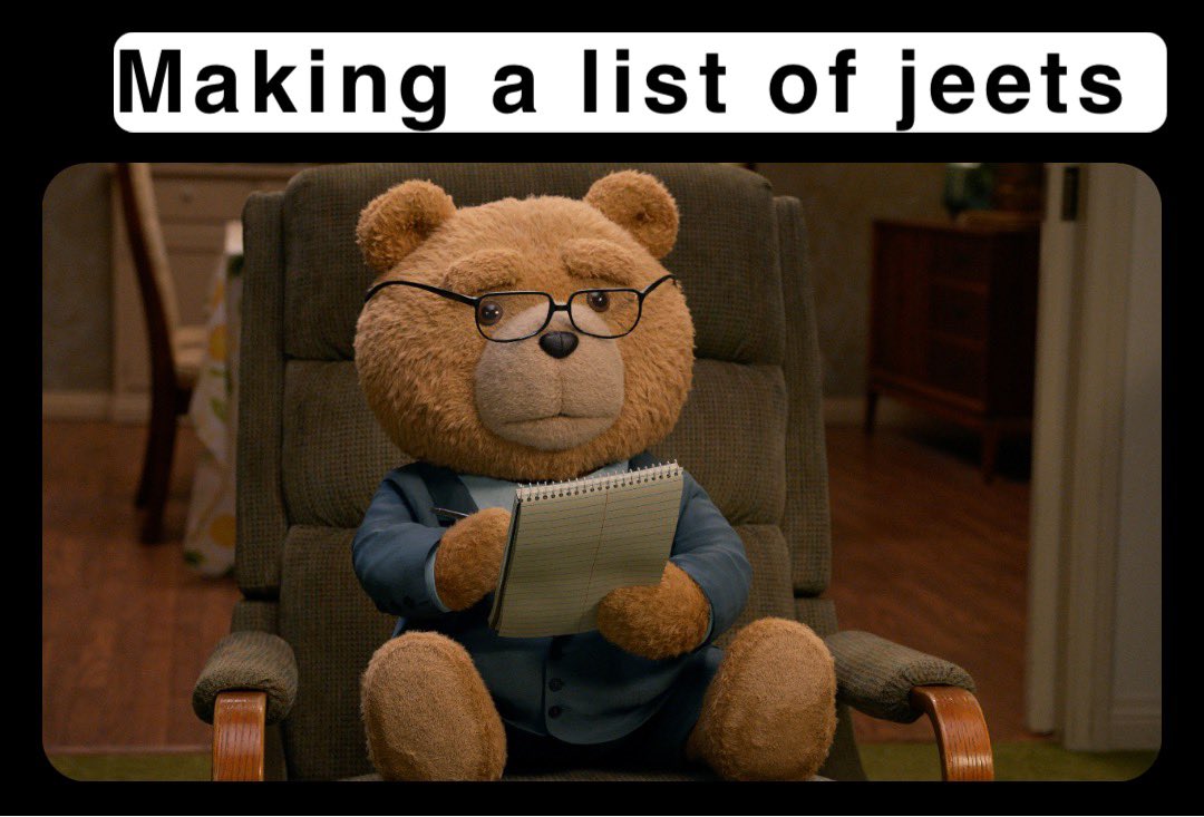 #Teddybear on #PulseChain is making a list. He Needs to know who’s on team Ted. 🧸🌊🚀 
0x91Ab48C4988aE5bbEB02aCB8b5cdBCd8225D7974