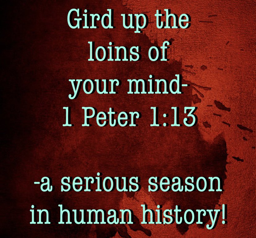 Ready? Prepared is a survival strategy.
⚔️⚔️⚔️⚔️⚔️⚔️⚔️⚔️⚔️⚔️⚔️⚔️
#EndTimes #Prepare 🎯🎯🎯🎯