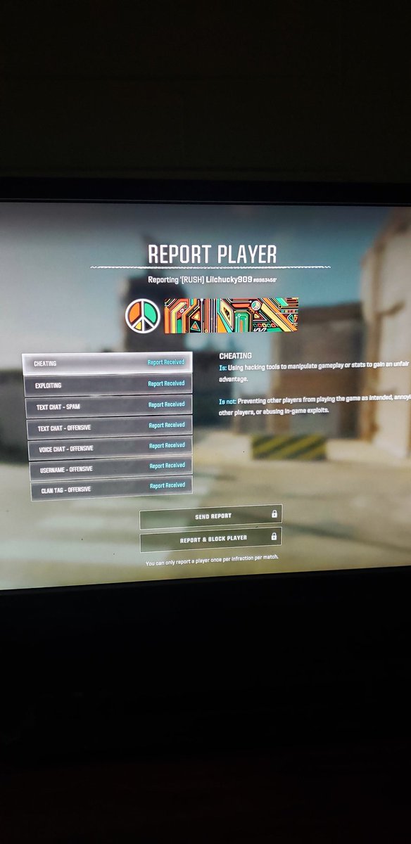 KINGGWOLFMAN's tweet photo. So what we now know the anti cheat is some what working @CallofDuty @RavenSoftware @charIleINTEL but yet there still letting these ass holes play what the fuck is this it literally tell you there cheating and tells you what there doing but there still playing you have the prof https://t.co/3W2jvtCNBV