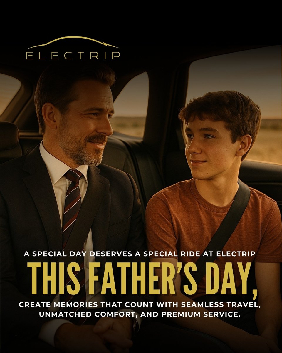 Electrip_us's tweet image. Comfort, reliability, and professional service for the one who’s been your guide. Say Happy Father’s Day in Electrip style. DM us for plans. #electrip #luxurycarservice #travelinstyle #professionaldrivers #luxurytransportation #viptransfer
