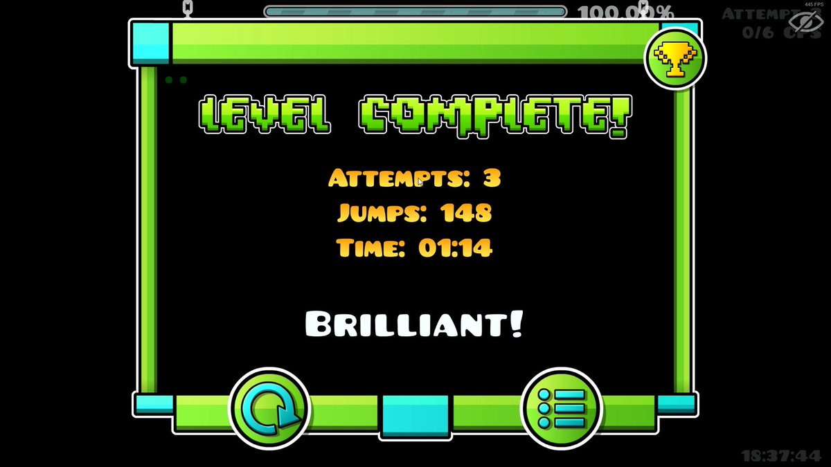 oshowott01's tweet photo. DISTORTION 100% 10670 attempts
first unrated extreme wowieeee this was fun to learn and all and then mega inconsistent and frustrating but GG :DDDDDDDDDDDDD https://t.co/d8I7MHJxKM